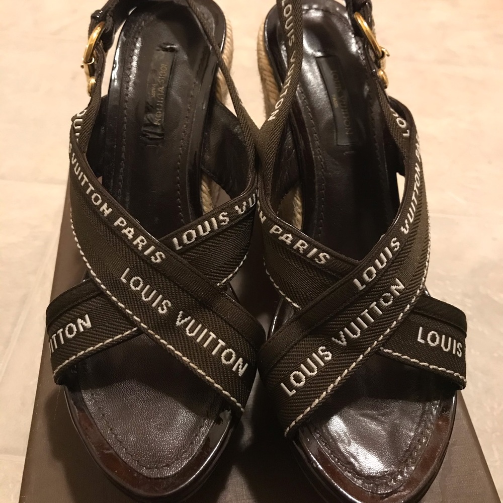 Louis Vuitton wedges